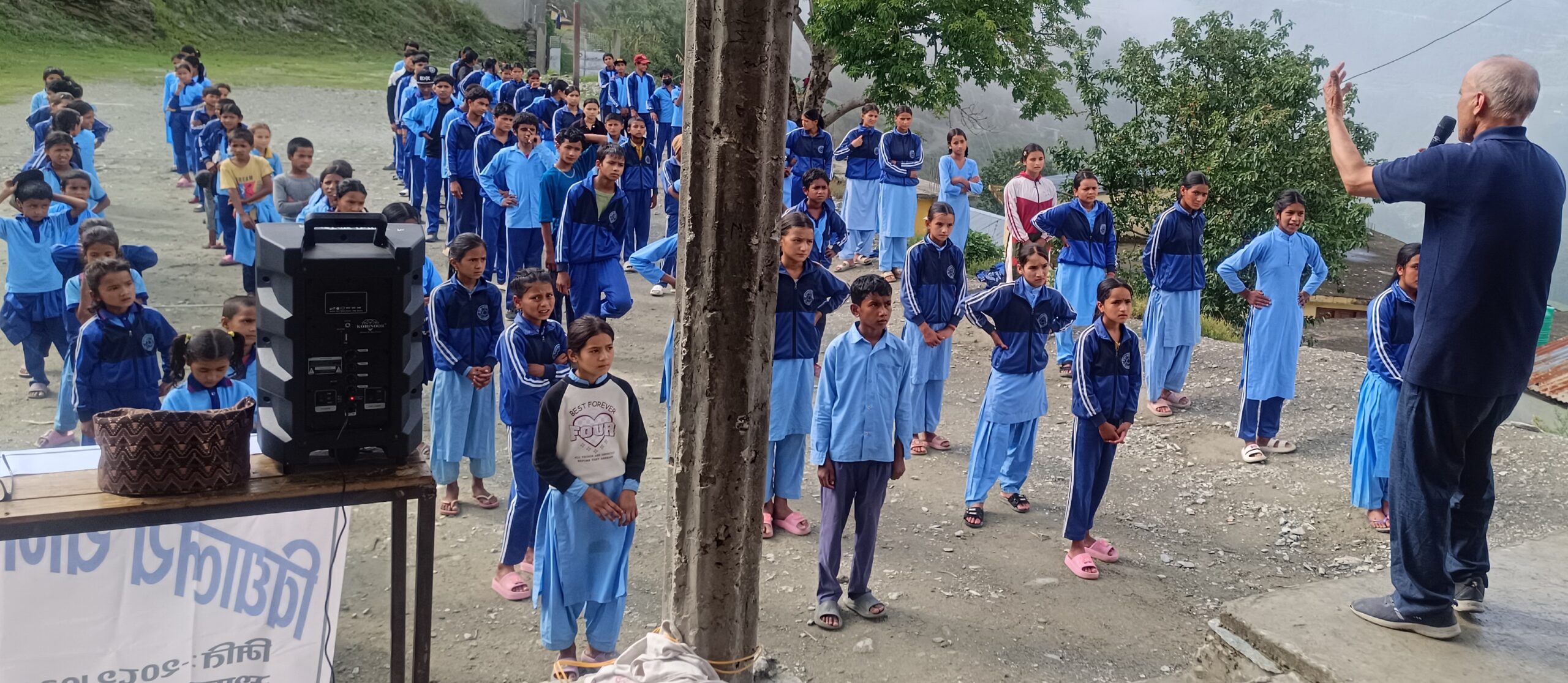 योगमार्फत स्वास्थ्यतर्फ कदम: मष्टा गाउँपालिका–१ मा दुई विद्यालयमा योग शिविर सम्पन्