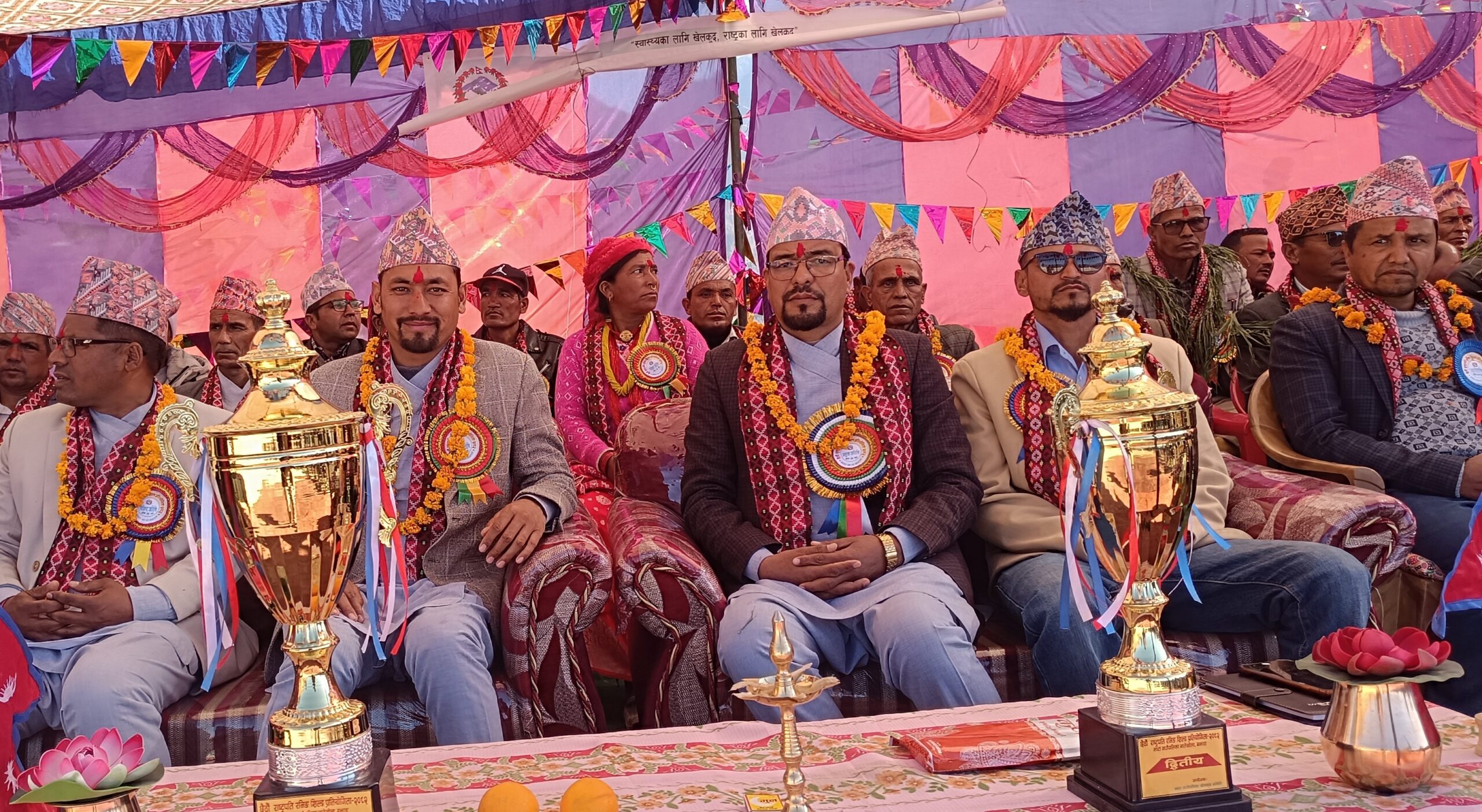 मष्टा गाउँपालिकाको छैटौँ राष्ट्रपति रनिङ सिल्ड प्रतियोगिता सुरु