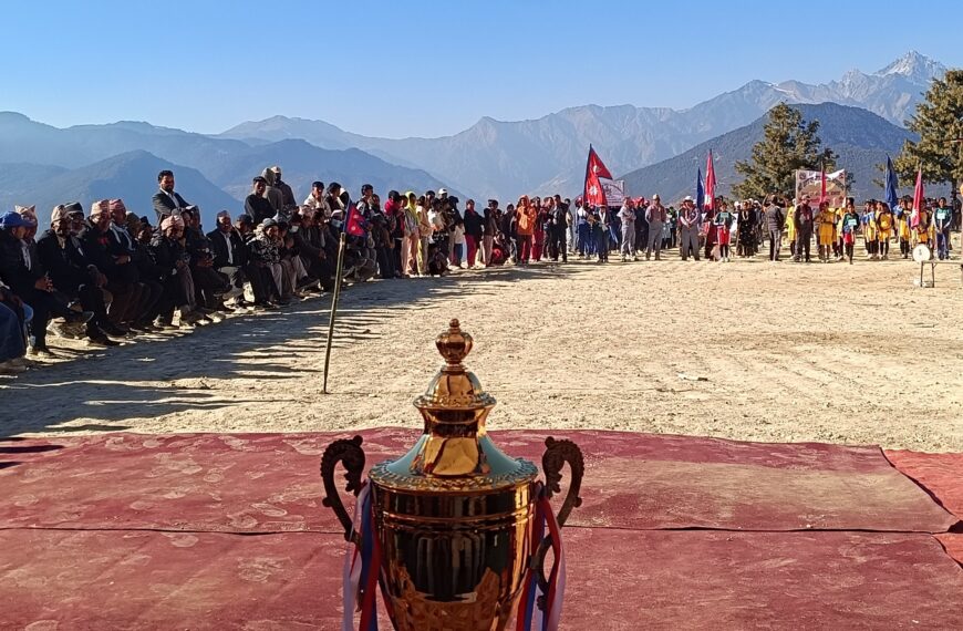 मष्टा गाउँपालिका रनिङ सिल्ड प्रतियोगिताको दोस्रो दिन विभिन्न खेल सम्पन्न